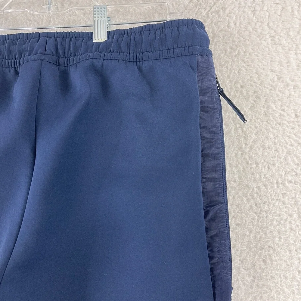 Nike Jordan Blue Training Game Straight Leg Pants Mens Pull On Drawstring Size M